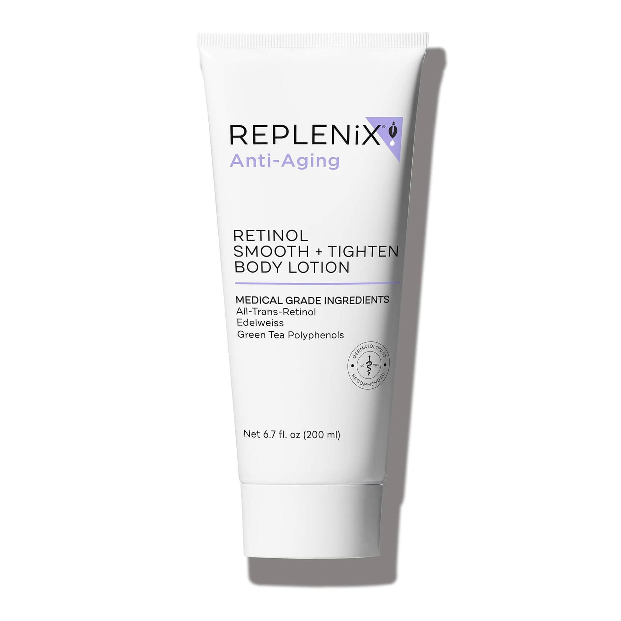 Replenix Retinol Smooth + Tighten, botella con bomba para aplicación precisa y suave