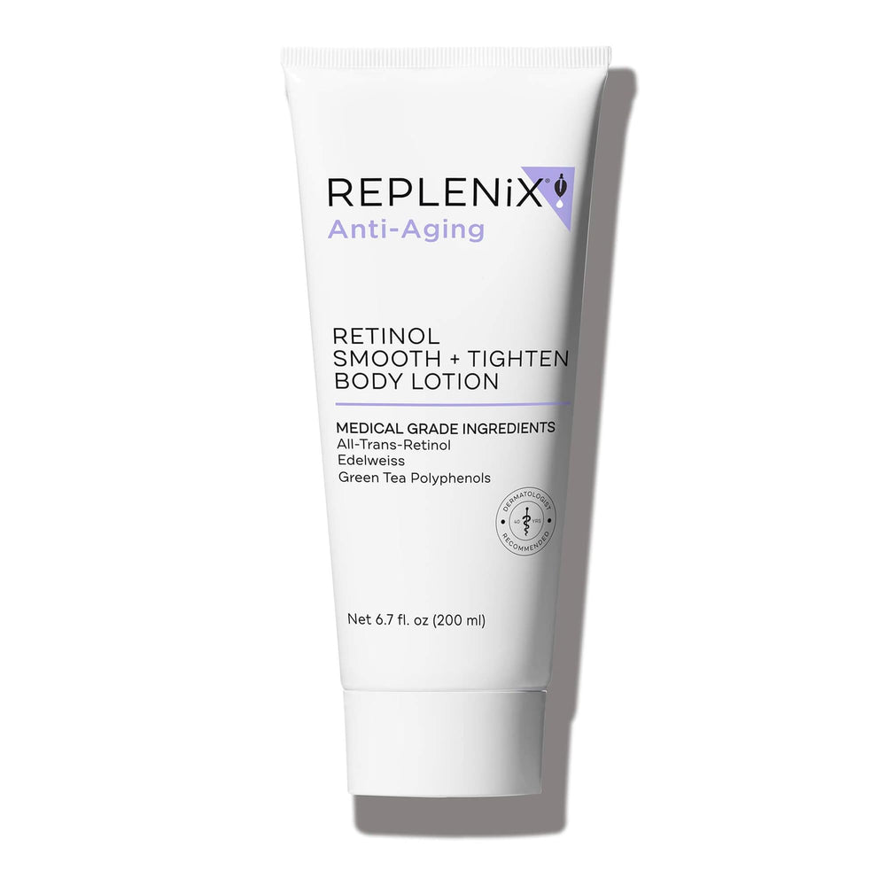 Replenix Retinol Smooth + Tighten, botella con bomba para aplicación precisa y suave