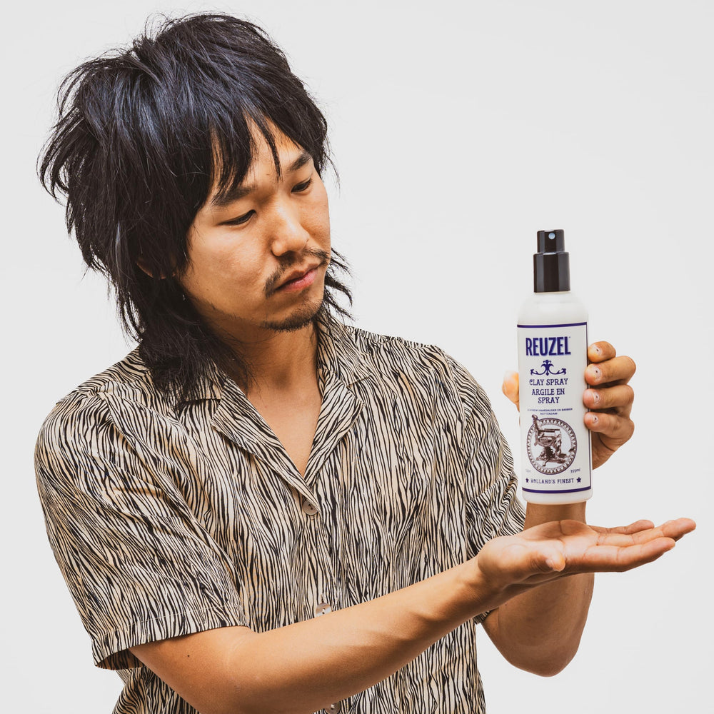 REUZEL Clay Spray definición nítida para peinados con textura