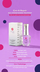 Revel Nail Care & Repair: acabado brillante y natural con capa fortalecedora.