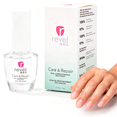 Revel Nail Care & Repair: secado rápido sin lámpara UV/LED para uso diario.