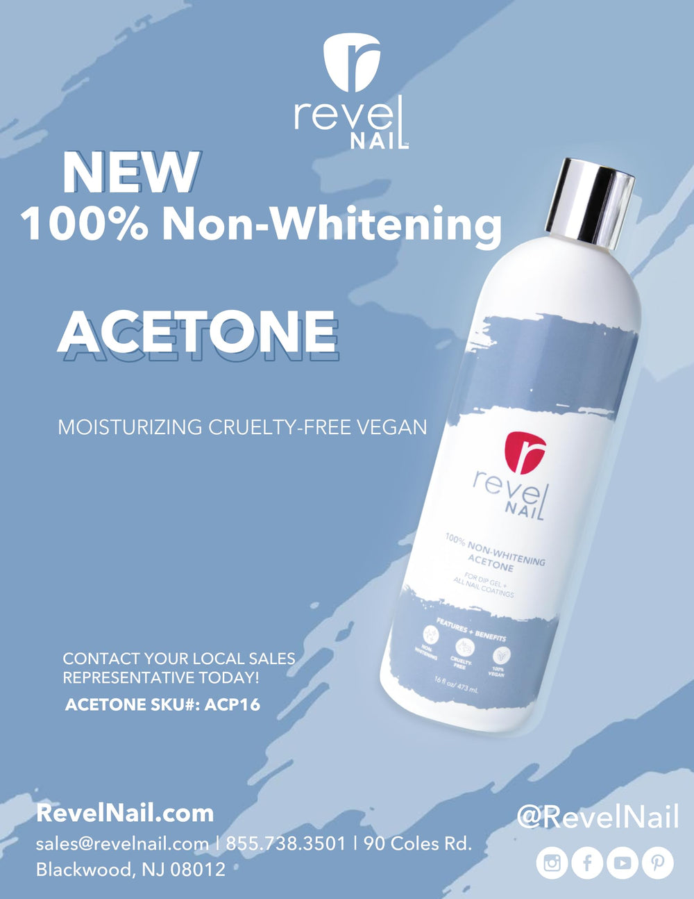 Revel Nail removedor: método de remoción con envolturas de aluminio para uñas en inmersión, gel o acrílico.