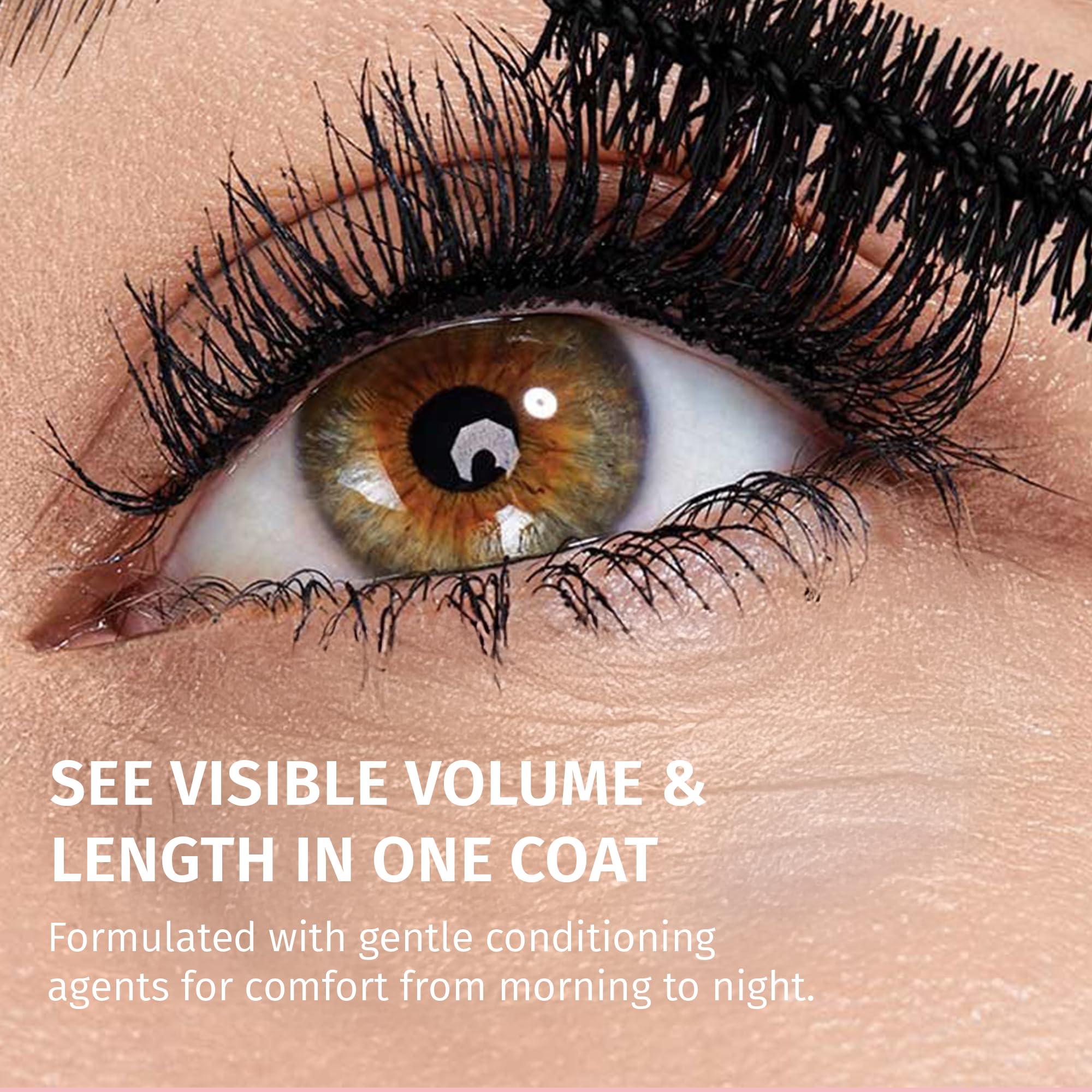 Reviva Labs Mascara para ojos sensibles, apta para uso diario y lentes de contacto.