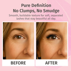 Reviva Labs Mascara volumen realce sin grumos ni manchas.