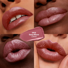 Aplicación suave de la barra de labios Revlon para un color uniforme