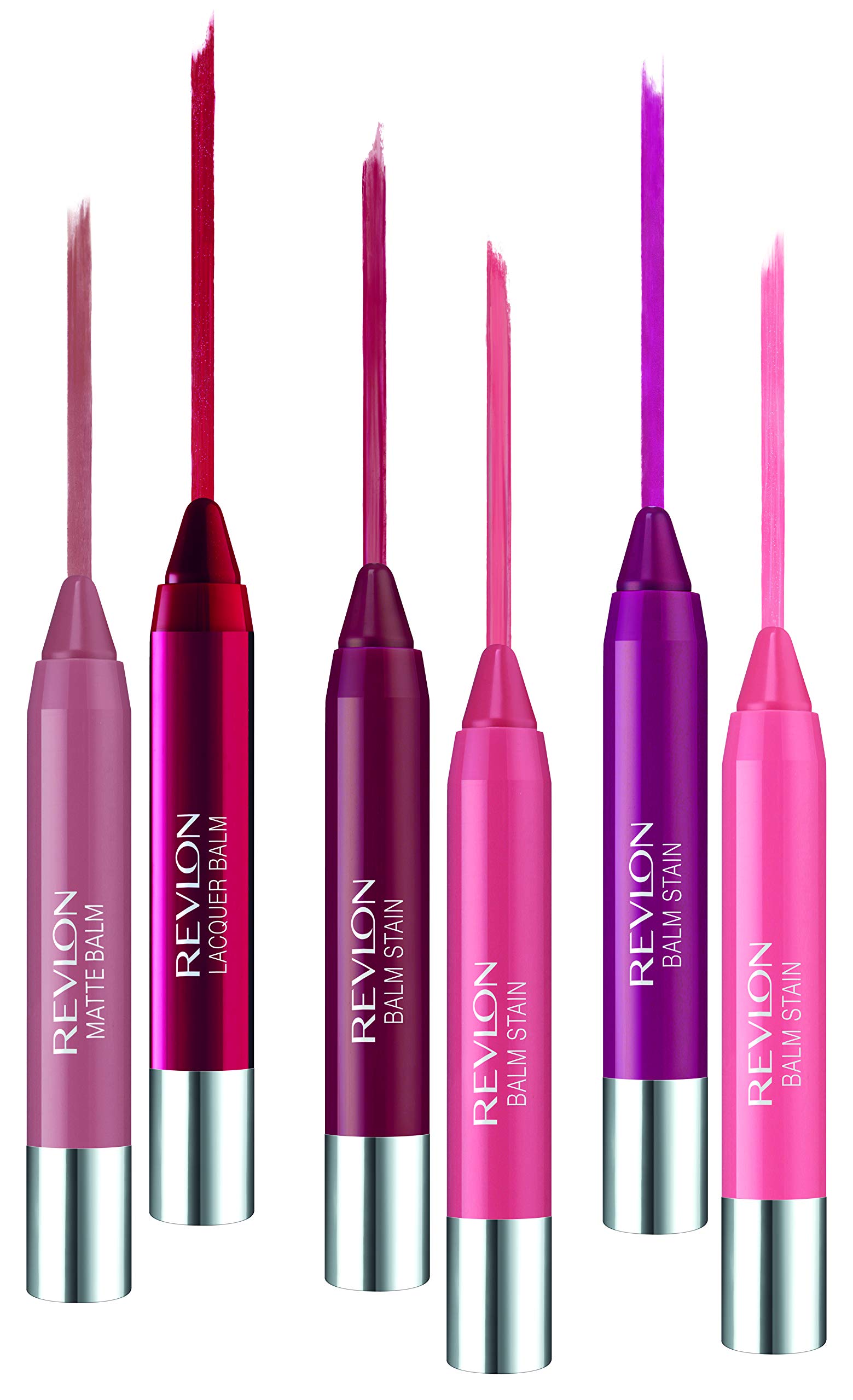 REVLON Bálsamo Lacado Enticing muestra una textura brillante para labios.