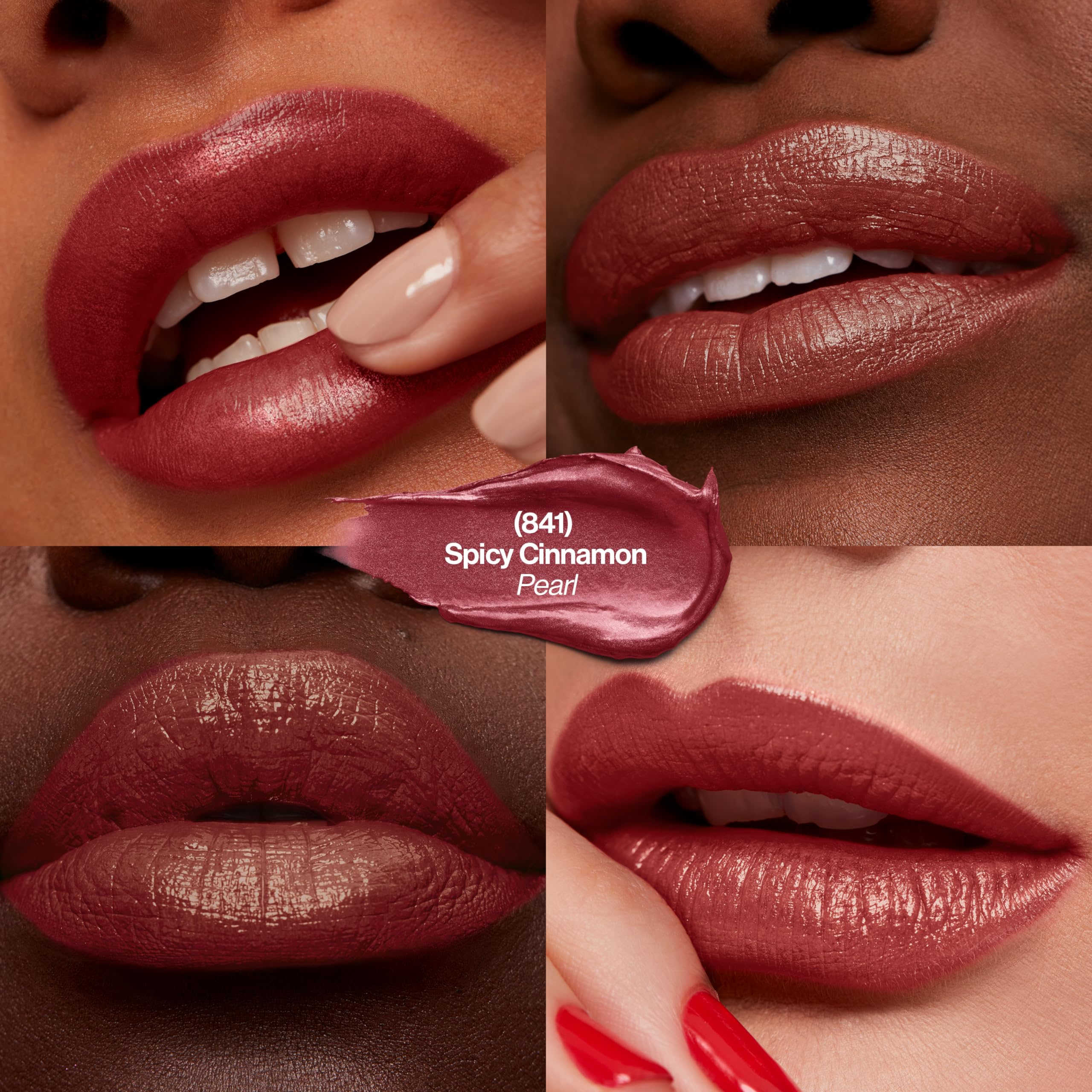 REVLON barra de labos Canela Picante, aplicación suave en labios para color intenso.