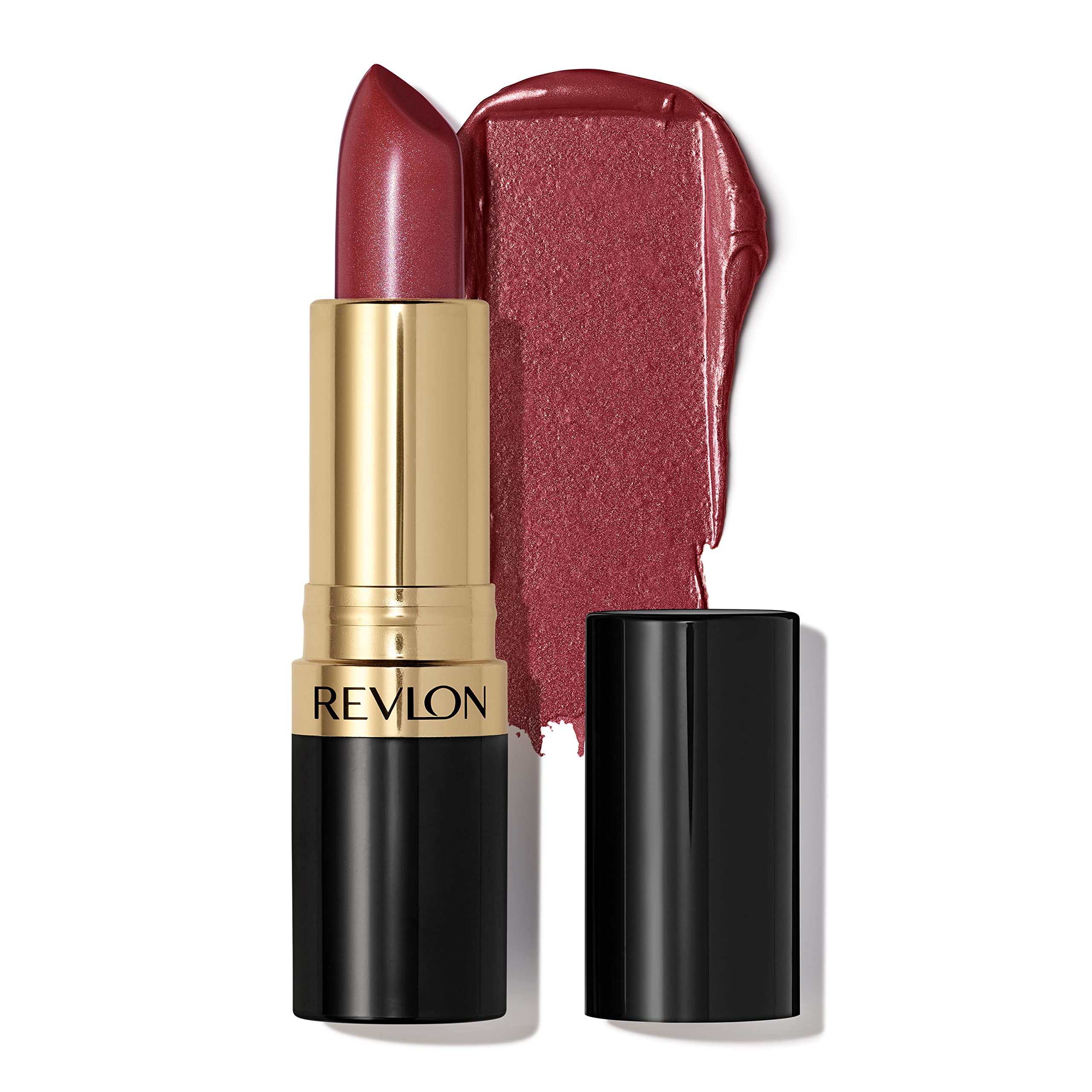 REVLON barra de labios Canela Picante: empaque elegante y fácil de transportar para uso diario.