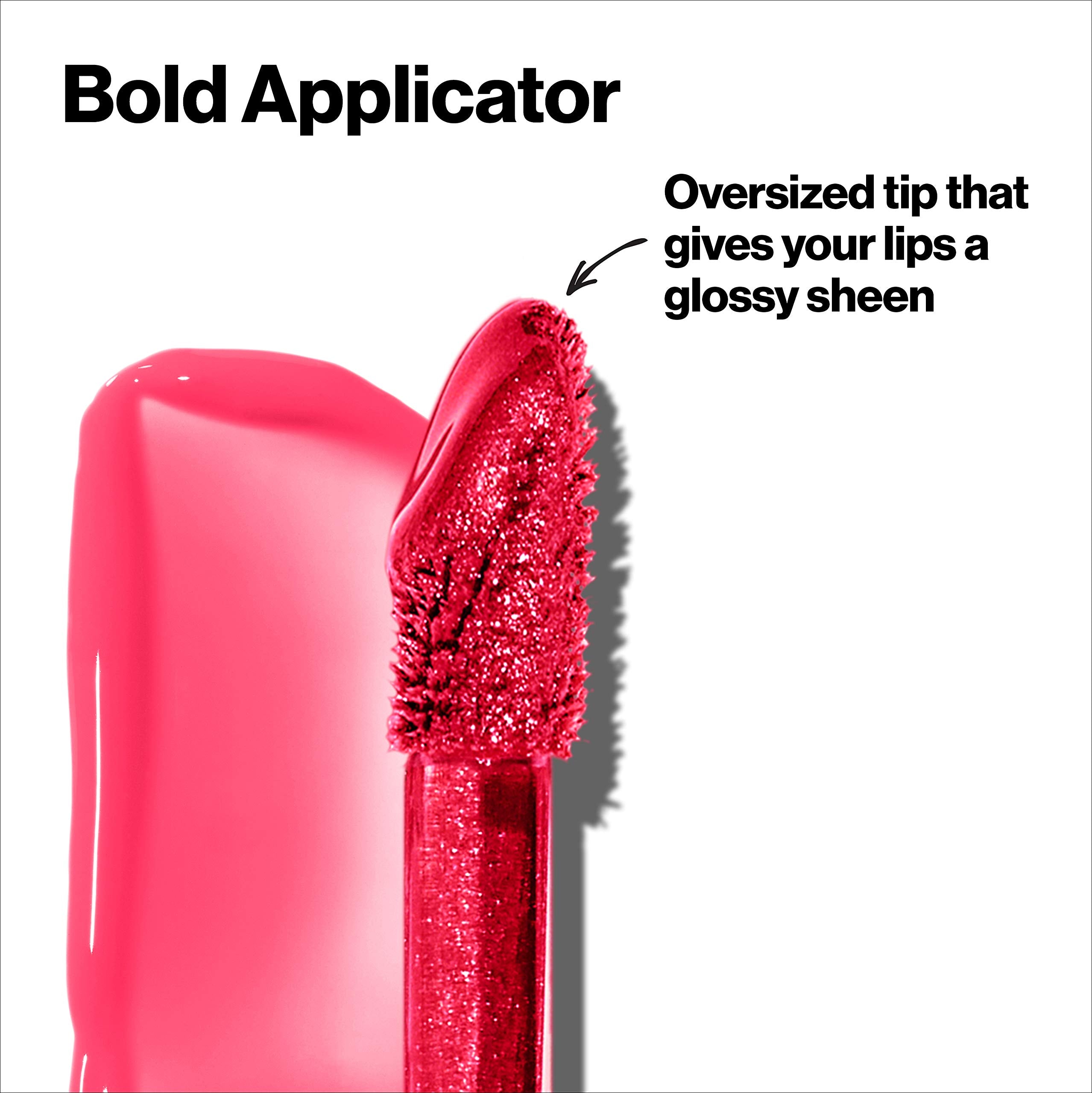 REVLON Brillo Labial Super Lustrous hidrata con agave, moringa y cupuaçu.