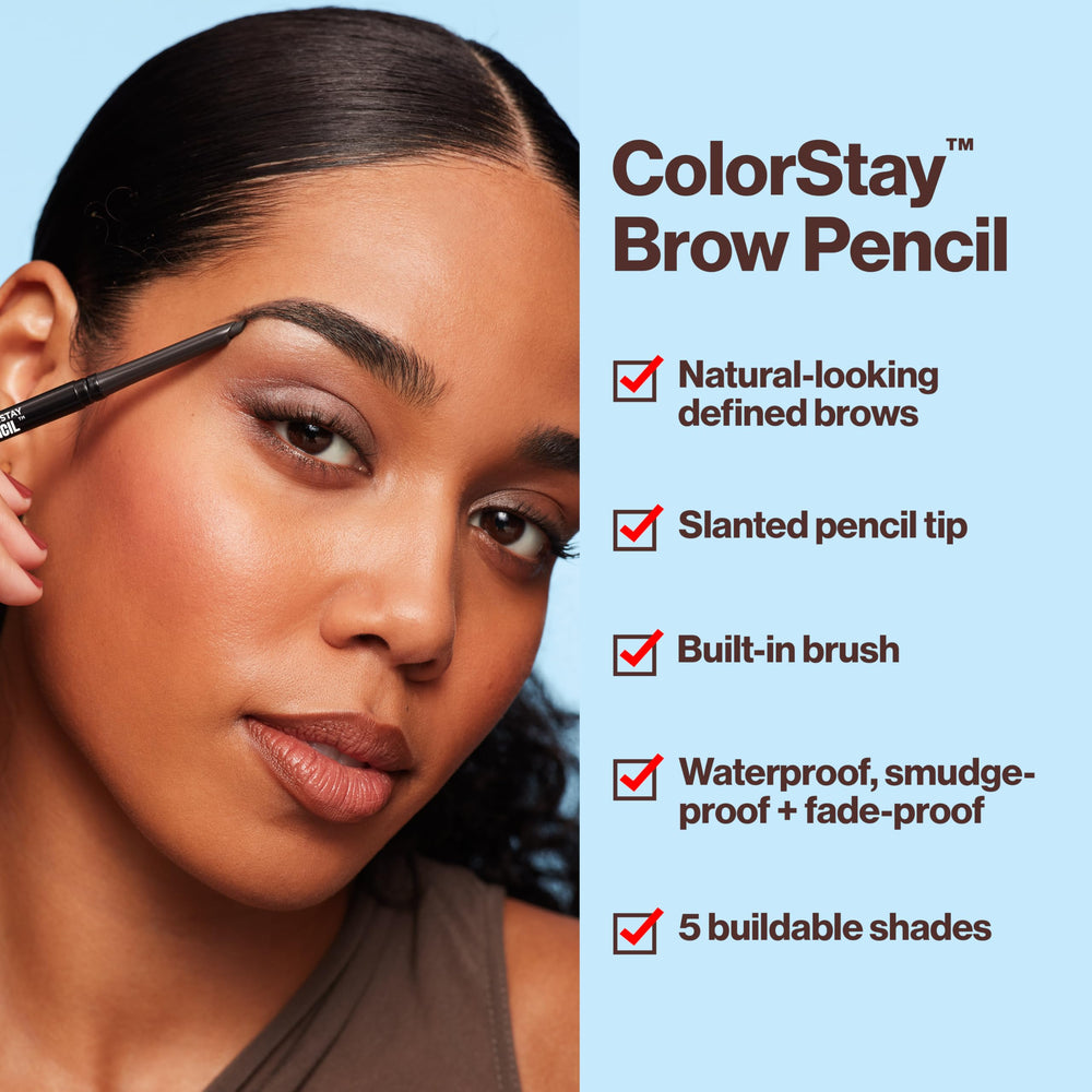 REVLON ColorStay Cejas trazos pelo naturales