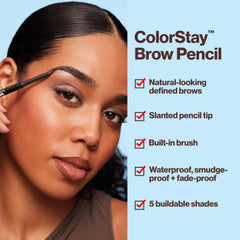 REVLON ColorStay Cejas trazos pelo naturales