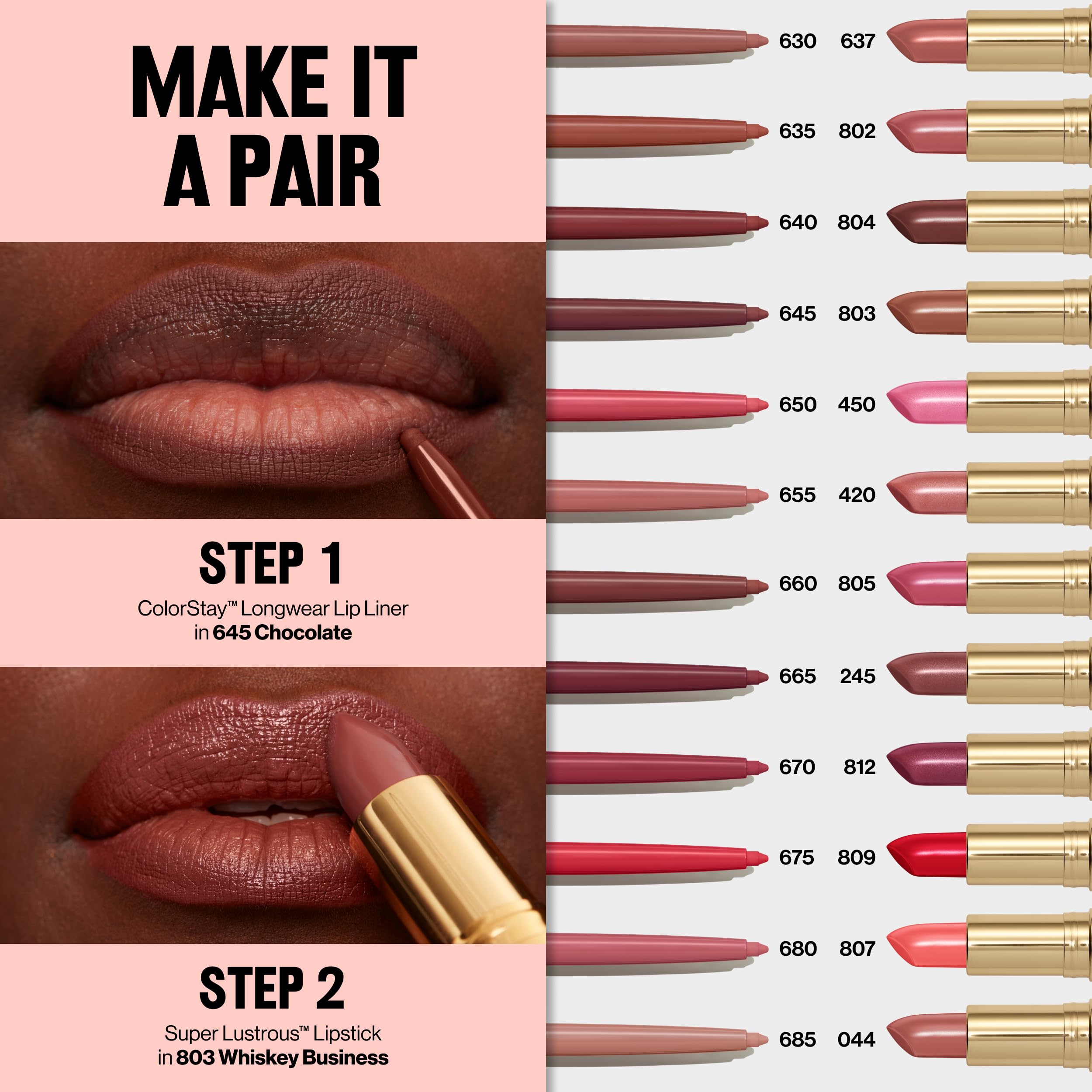 Ideal para combinar con labiales para un estilo coordinado