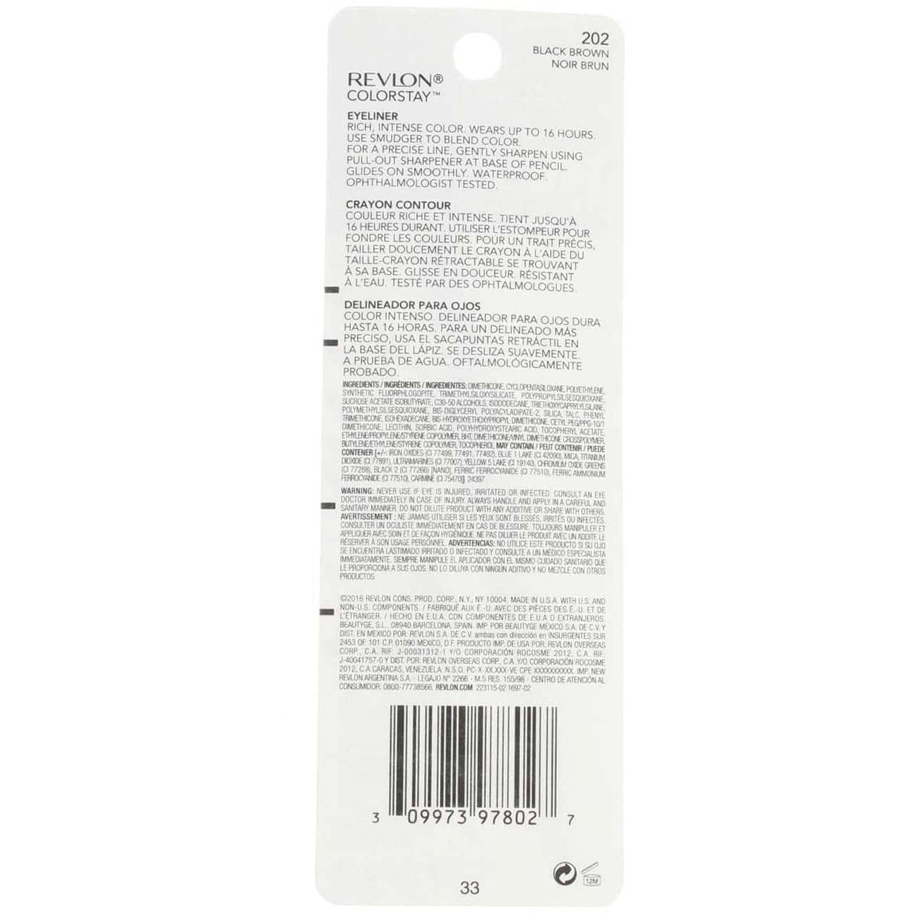 REVLON ColorStay Eyeliner con SoftFlex: delineado preciso y color intenso para todo el día