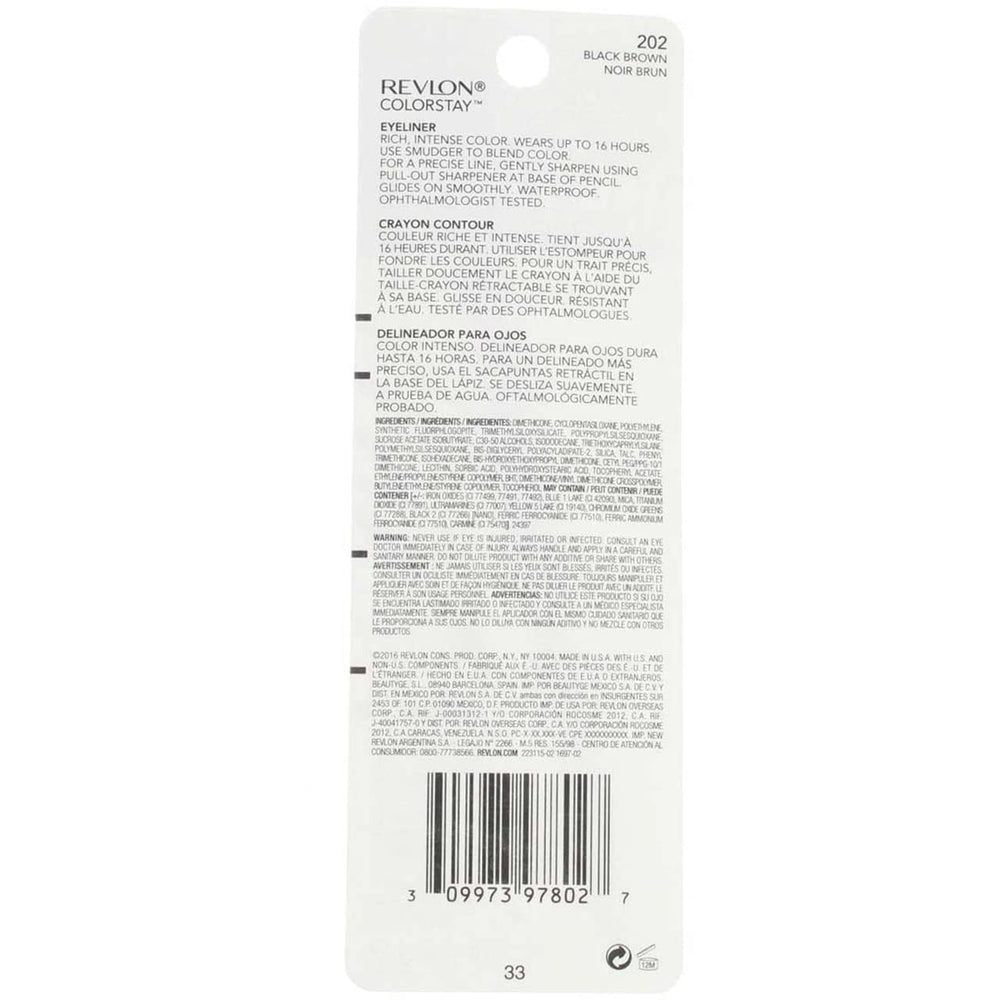 REVLON ColorStay Eyeliner con SoftFlex: delineado preciso y color intenso para todo el día