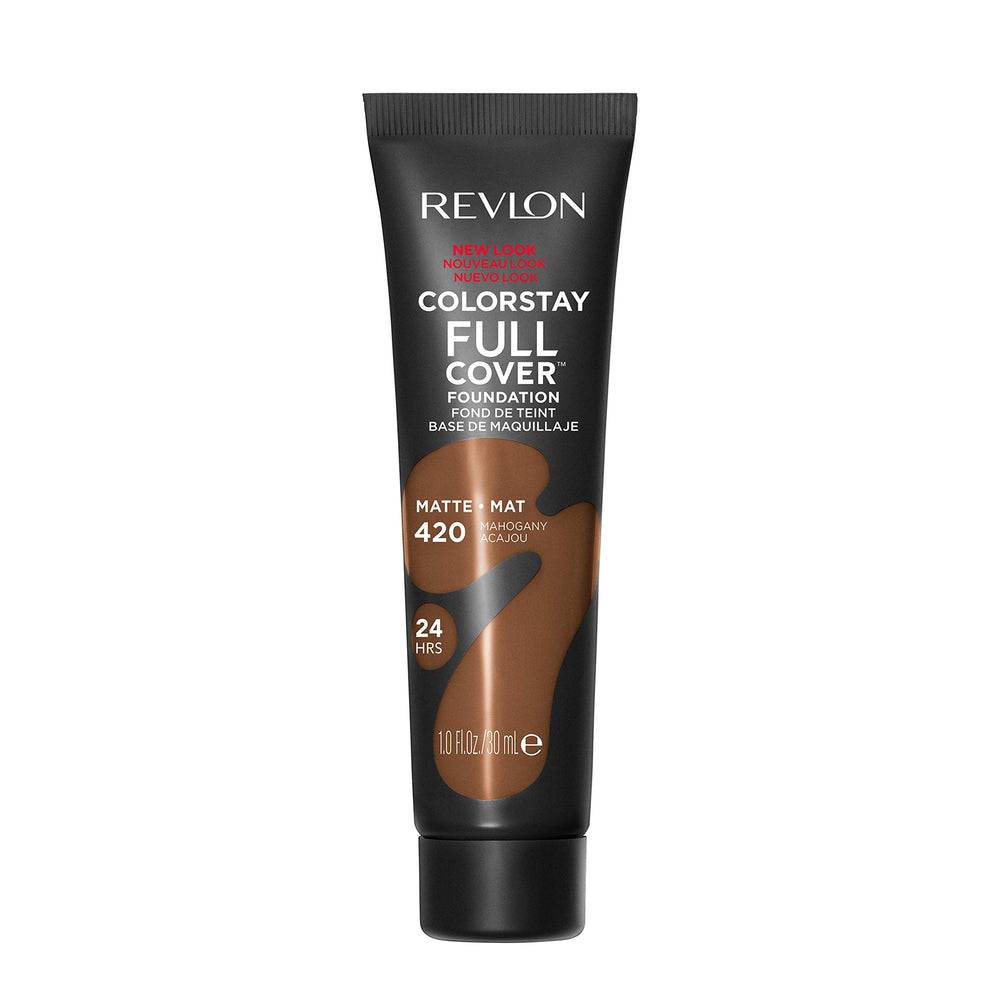 Revlon ColorStay Full Cover con acabado mate y duración de 24 h.