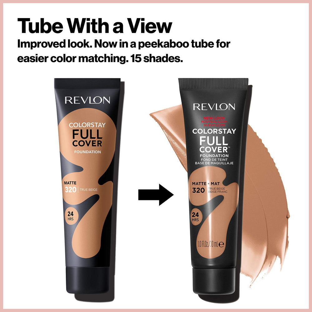 Revlon ColorStay Cobertura Total, textura ligera, cómodo para uso diario sin sensación pesada