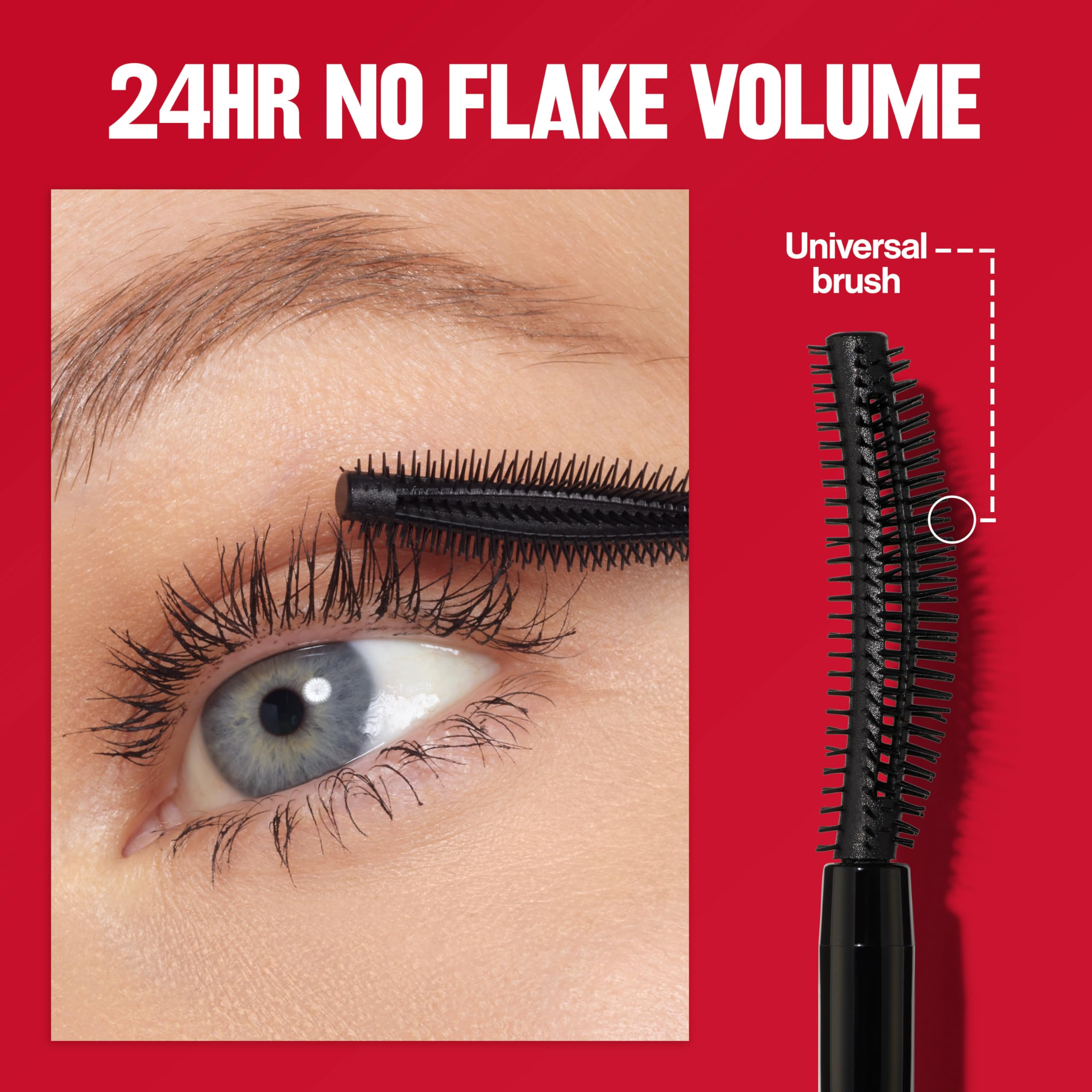 REVLON ColorStay Full Time Mascara sin grumos gracias a su fórmula flexible