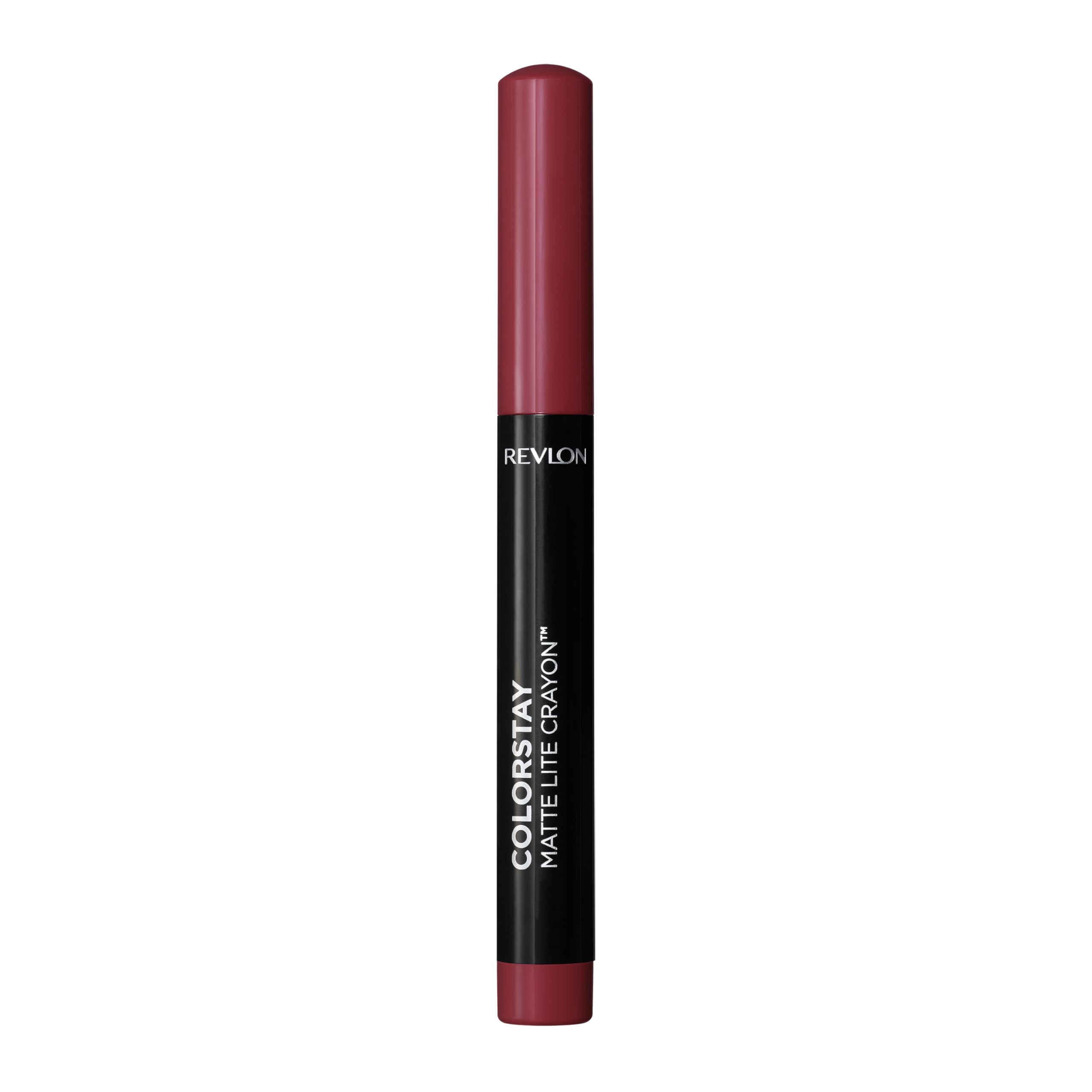 REVLON ColorStay Matte Lite Crayon Labial con afilador integrado para retoques.