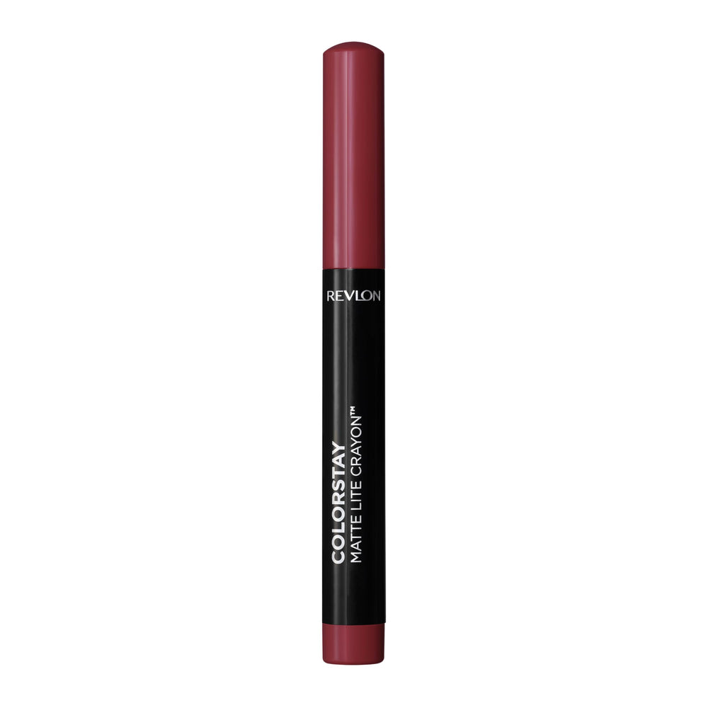 REVLON ColorStay Matte Lite Crayon Labial con afilador integrado para retoques.