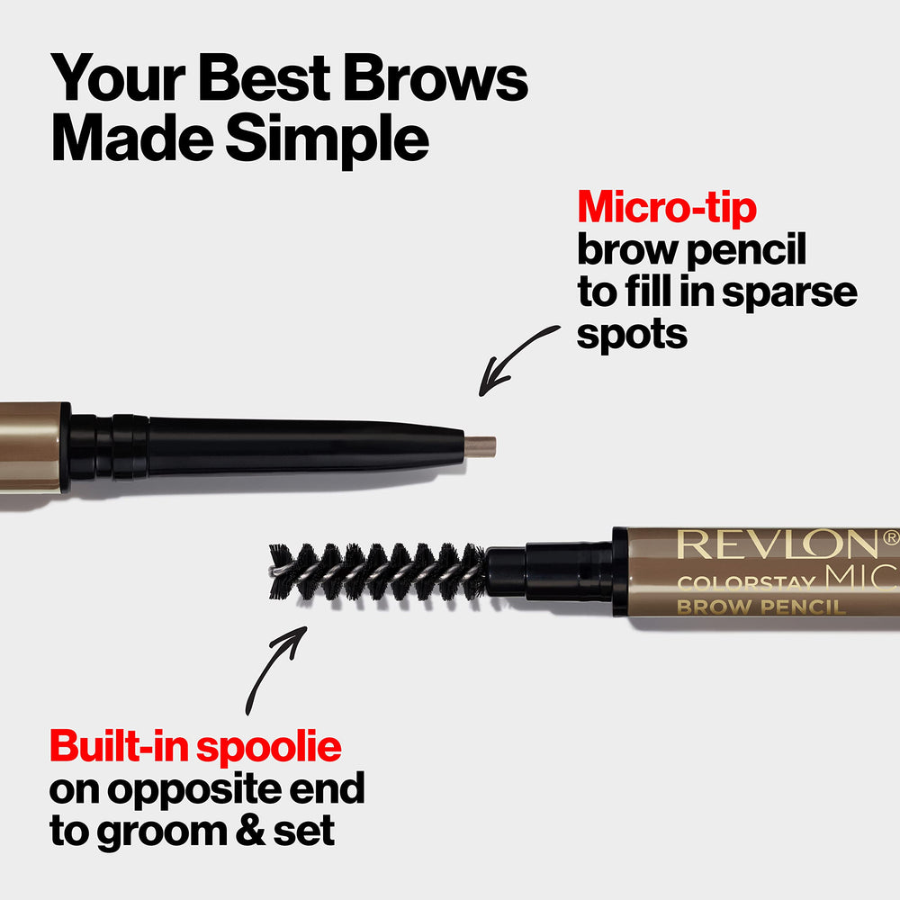 Revlon ColorStay Micro crea trazos finos que imitan vellos.