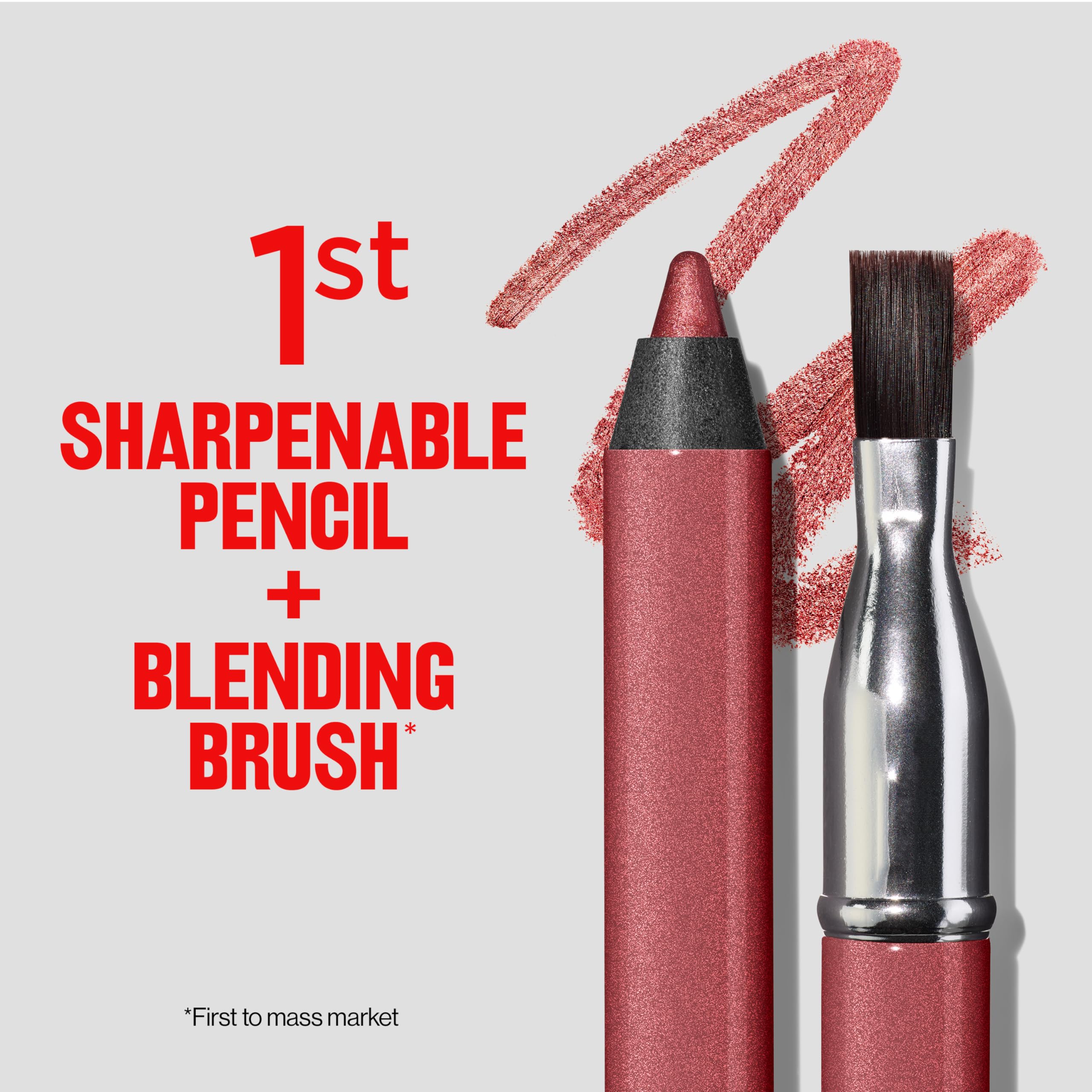 REVLON ColorStay Multiplayer muestra en piel, swatch práctico de tono.
