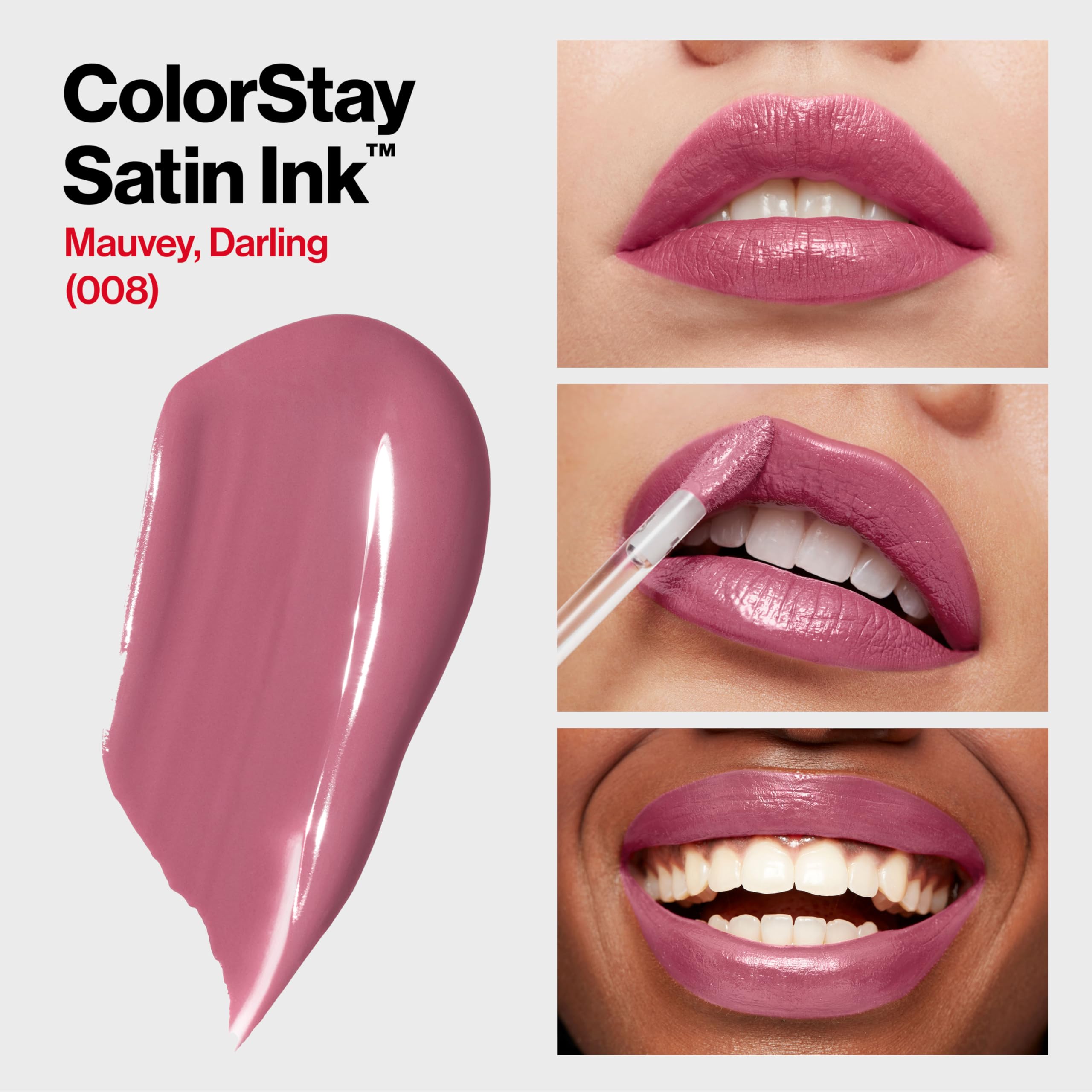 REVLON ColorStay Satin Ink, textura cremosa que desliza con comodidad