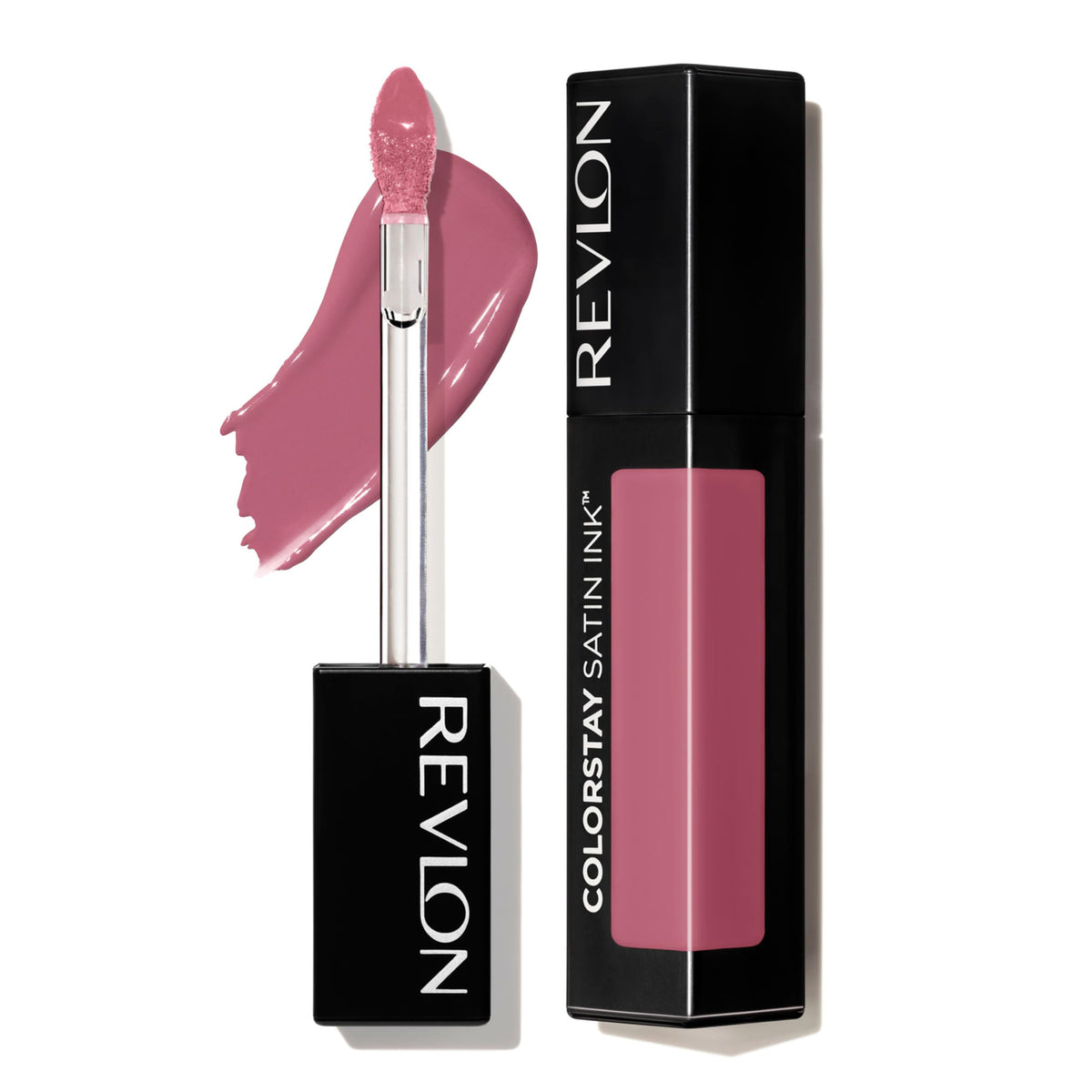 labial REVLON ColorStay Satin Ink, tubo para aplicación suave y precisa