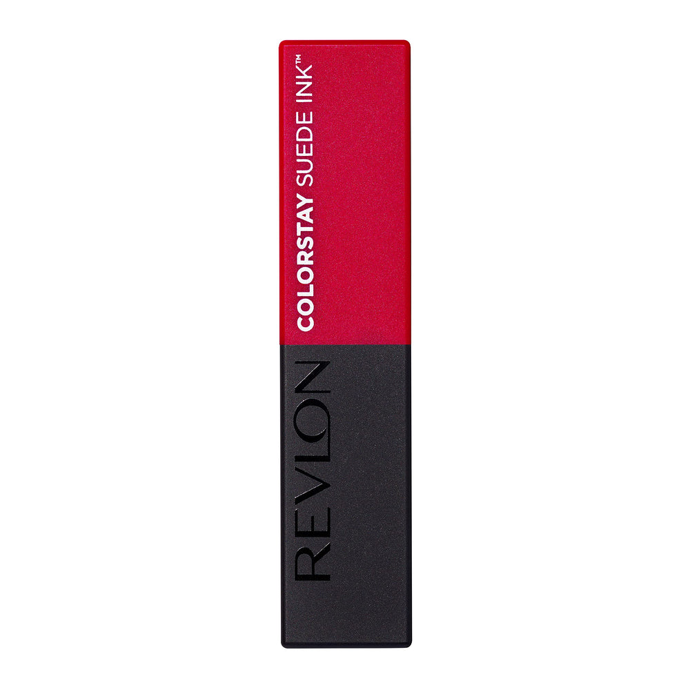 REVLON ColorStay Suede Ink, envase compacto para retoques rápidos.