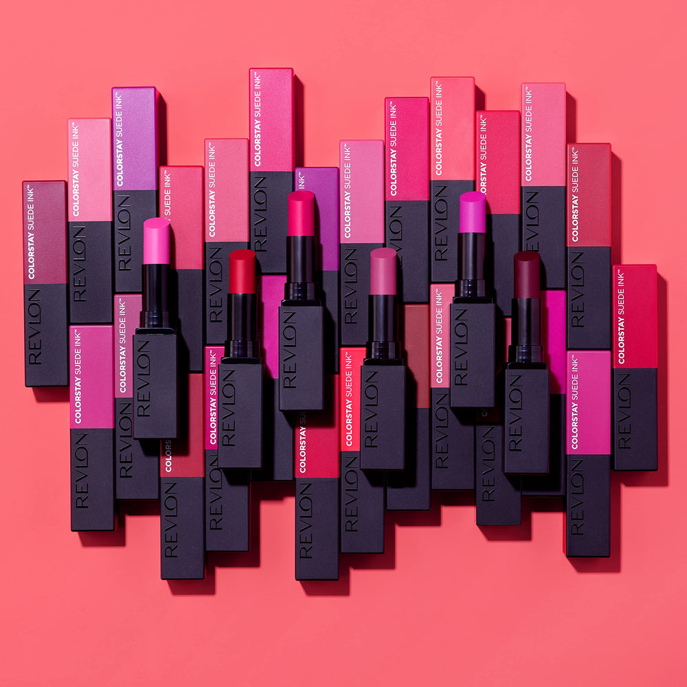 REVLON ColorStay Suede Ink, resistencia a manchas para salidas nocturnas.