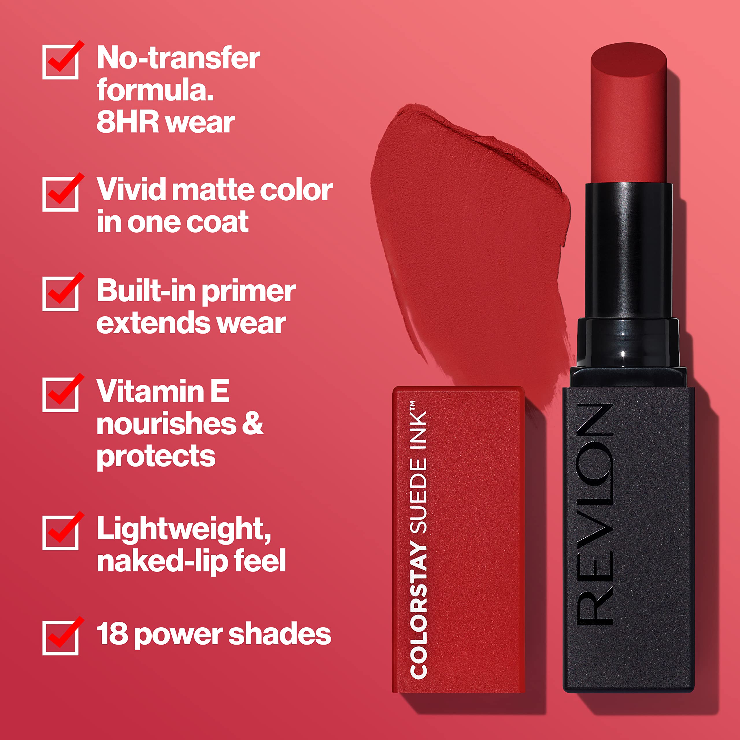 Revlon ColorStay Suede Ink labial sin transferencia para color duradero