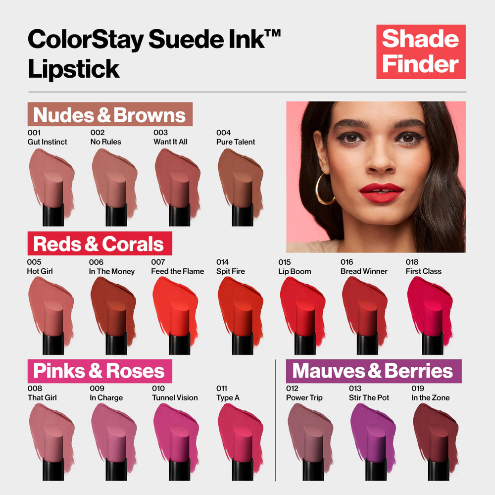 Revlon ColorStay Suede Ink primer integrado que prolonga la duración