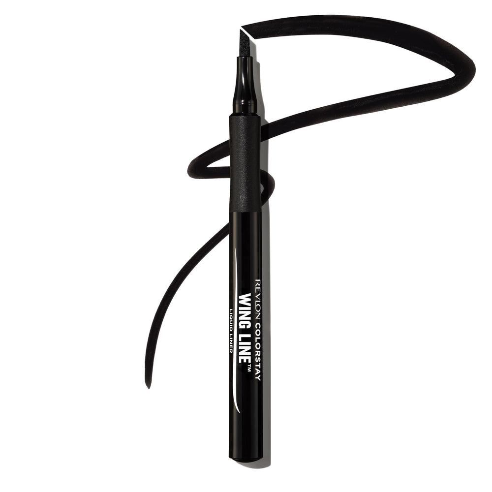 Delineador líquido Revlon con punta bola para trazos suaves.