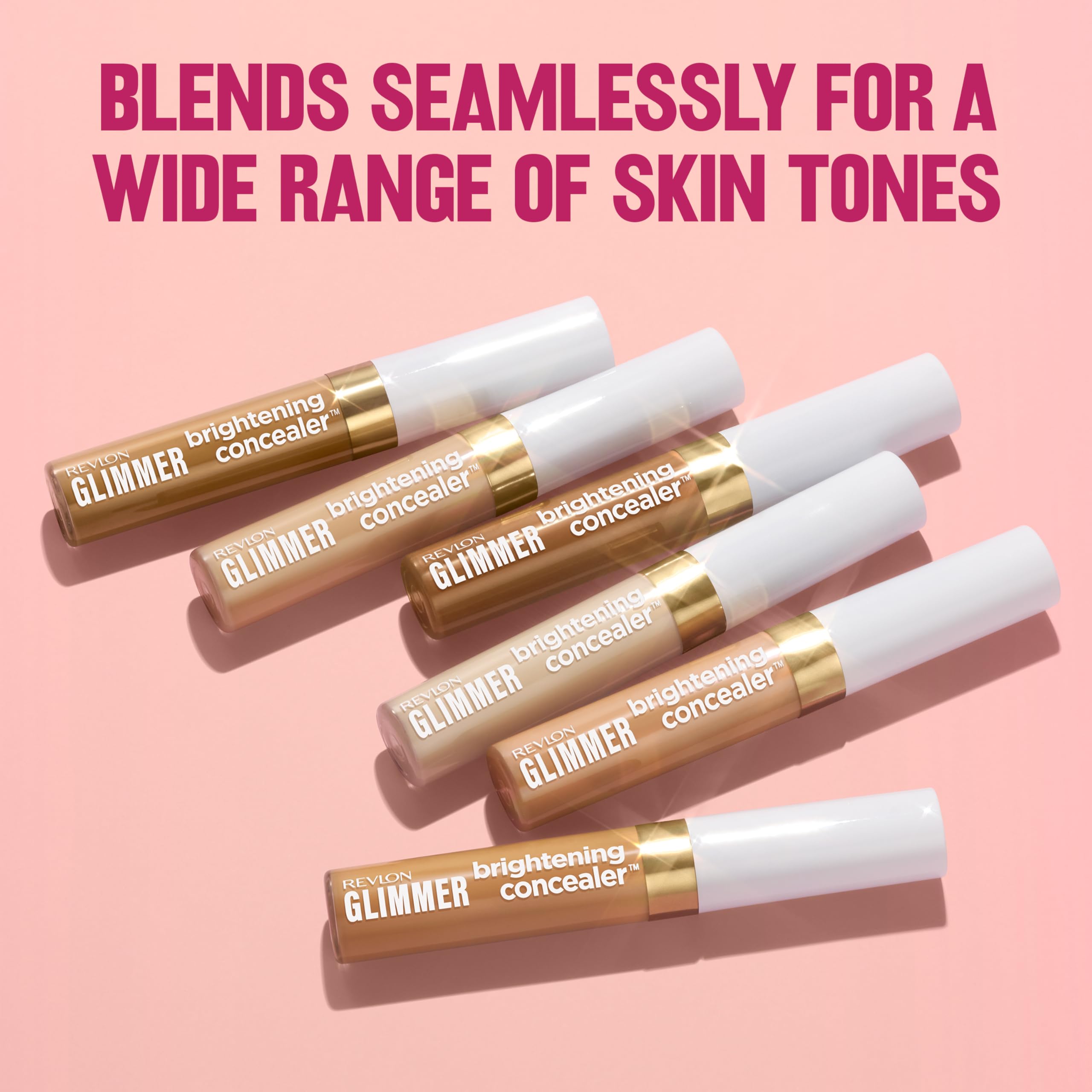 Revlon Glimmer Brightening Concealer: tono 145 ilumina piel clara a media con subtono melocotón.
