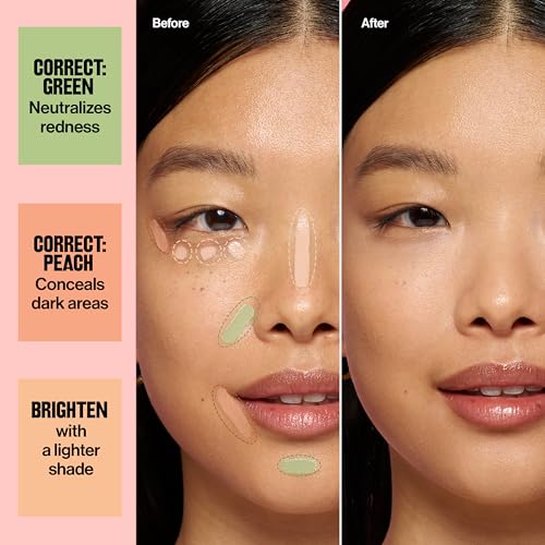 Revlon Glimmer Brightening Concealer: tono 165 ilumina piel media-deep con subtono cálido.