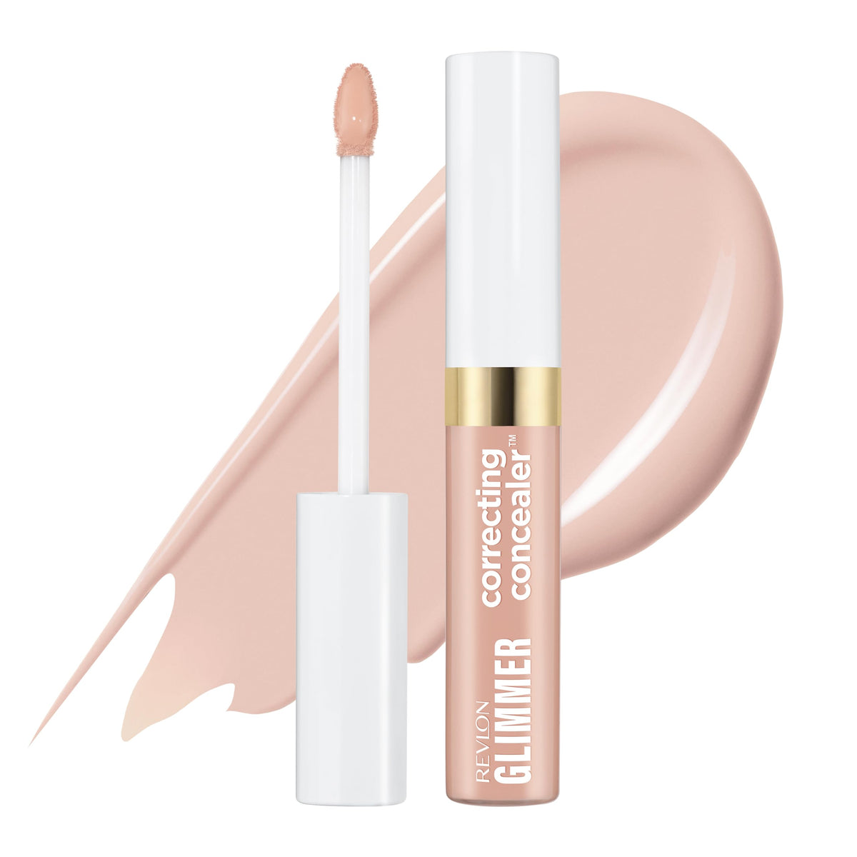 REVLON Glimmer Correcting Concealer con aplicador para corrección precisa de imperfecciones