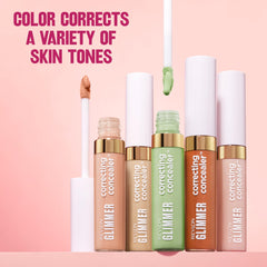 Cobertura duradera de 24 horas con Glimmer Correcting Concealer