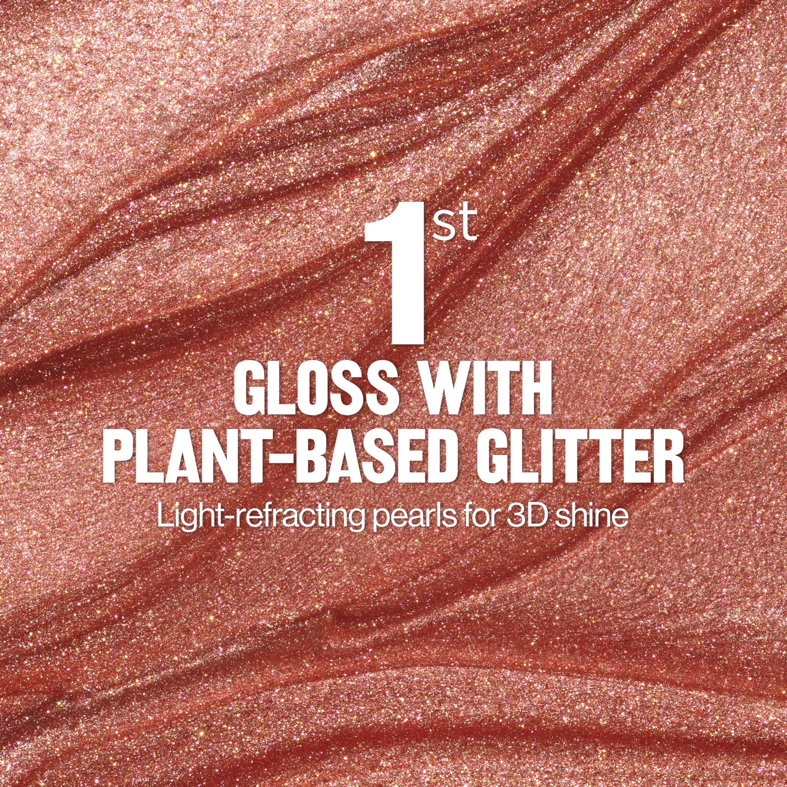 REVLON Glimmer Gloss efecto plump sutil para una apariencia más voluminosa.