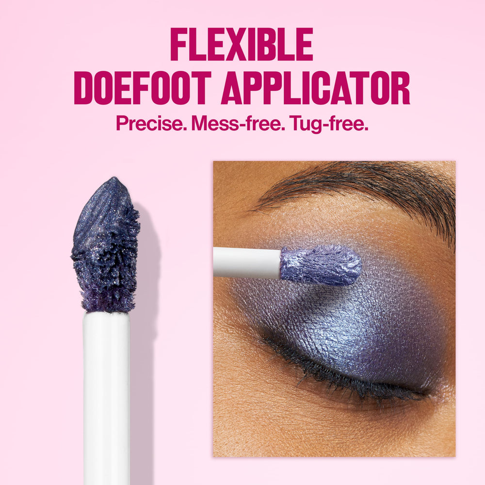 Duración de hasta 24 horas para la sombra líquida REVLON sin perder color.