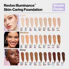 Revlon Illuminance: aplicador con bomba para aplicación precisa y rápida.