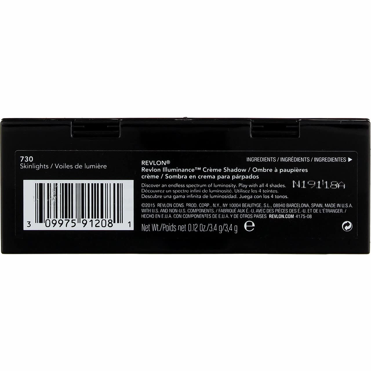 Sombra crema REVLON a prueba de agua para un look duradero