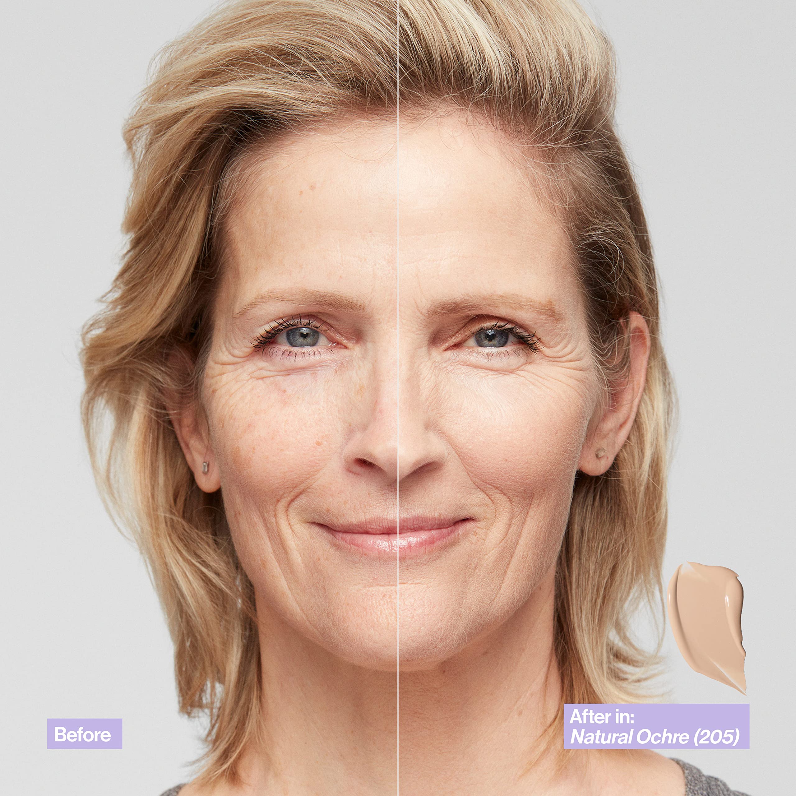 Piel saludable con REVLON Illuminance gracias a su fórmula nutritiva.