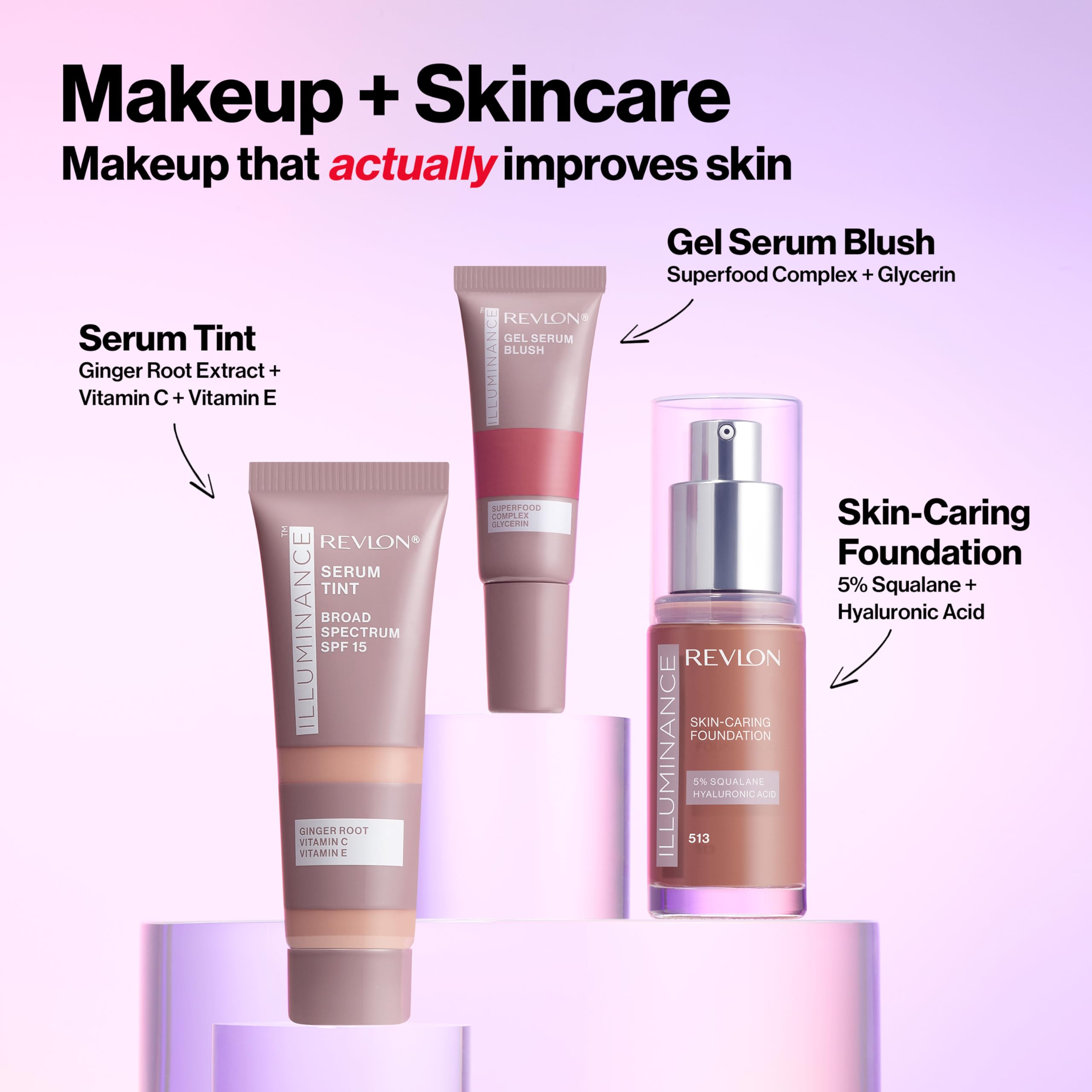 Empaque con SPF 15 para protección diurna y maquillaje ligero.