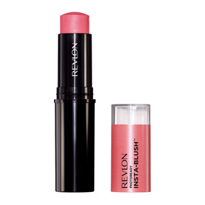 REVLON Insta-Blush Stick empaque detallado, listo para llevar y aplicar en cualquier momento.