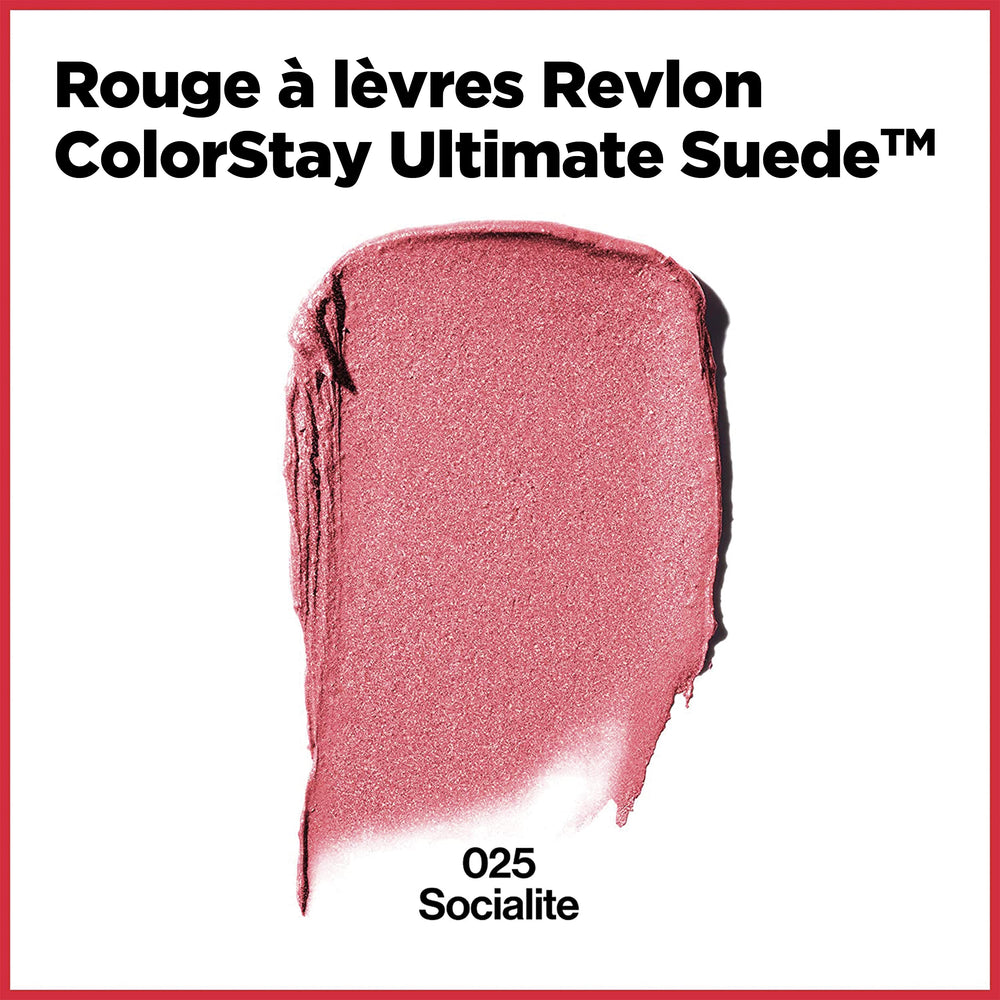 REVLON ColorStay Ultimate Suede acabado aterciopelado que complementa cualquier look.