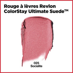 REVLON ColorStay Ultimate Suede acabado aterciopelado que complementa cualquier look.