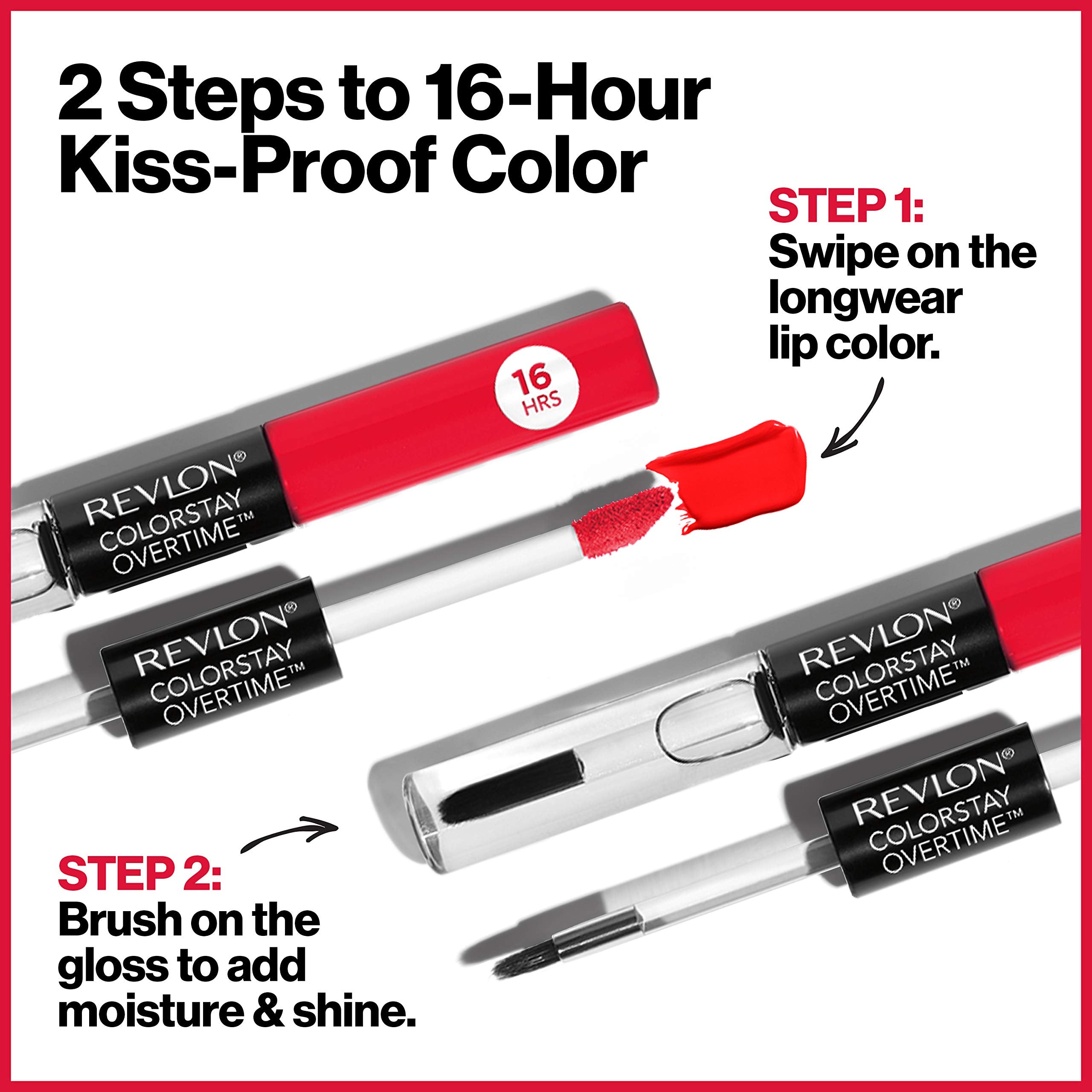 Envase compacto de Revlon ColorStay, diseño elegante.