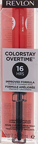 Revlon ColorStay Cherry Time, pigmento vibrante al deslizarse.