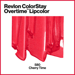 Revlon labial ColorStay, top coat transparente añade brillo duradero.