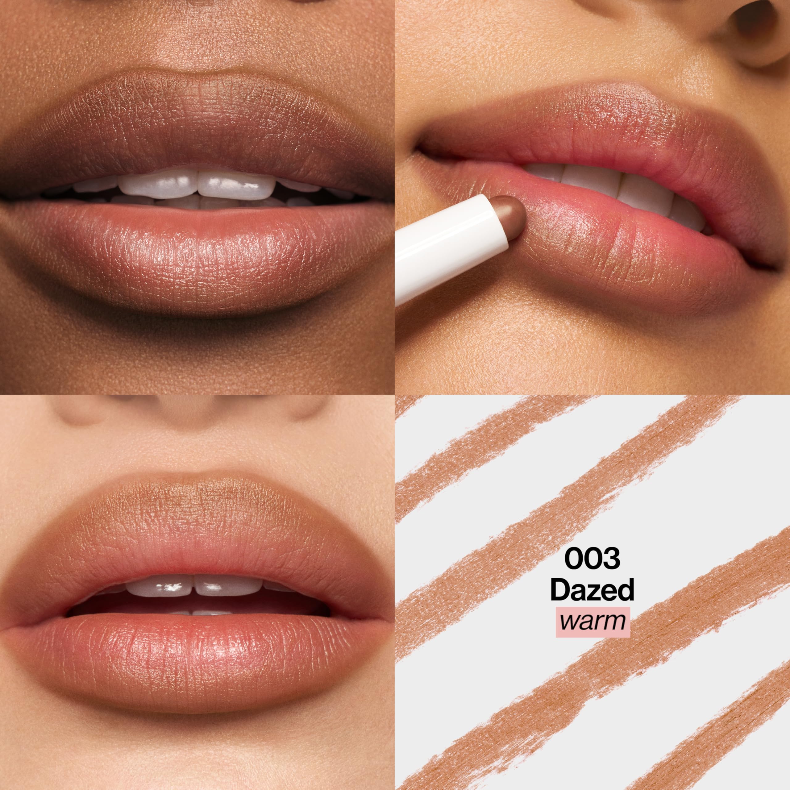 Punta domo de REVLON Blur Liner abraza los labios para contorno natural