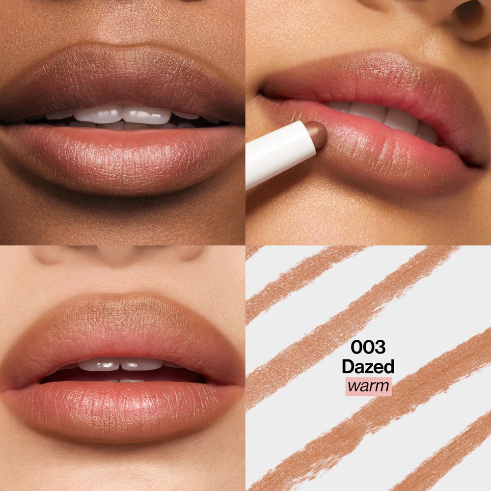 Punta domo de REVLON Blur Liner abraza los labios para contorno natural